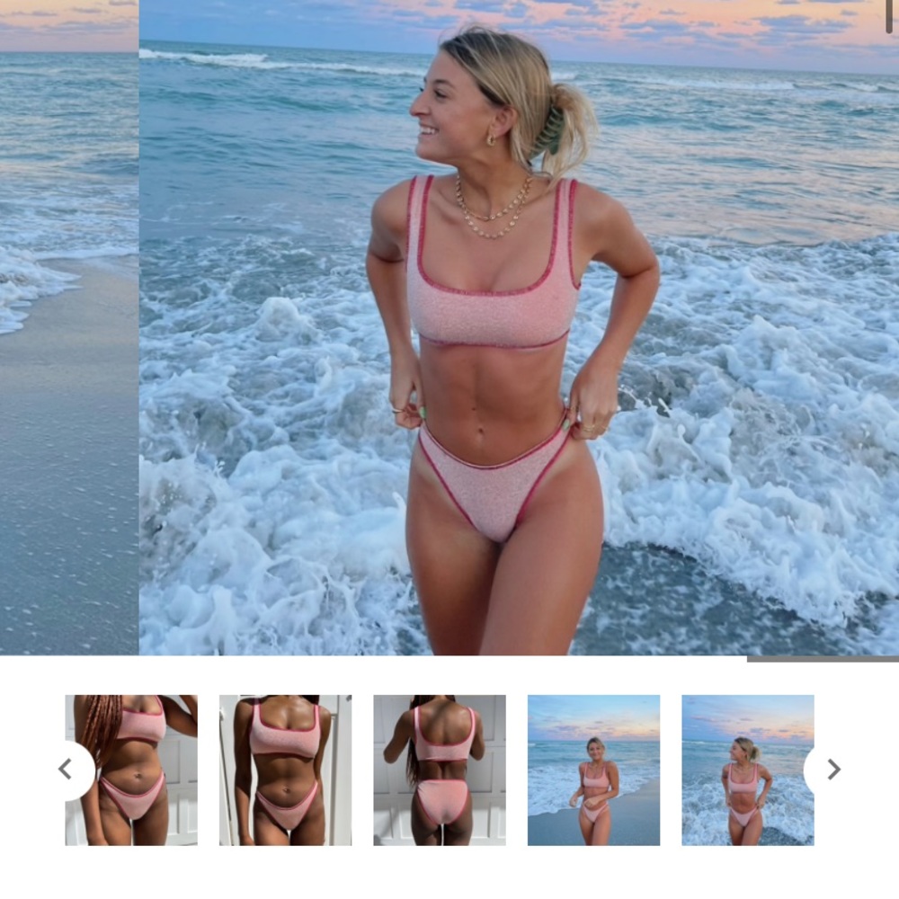 Elysiian Newport pink bikini